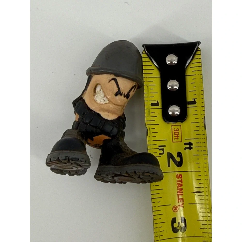 Rare Tech Deck Dudes 2001 Soldier Action Figure Plastic Black Y2K Skater